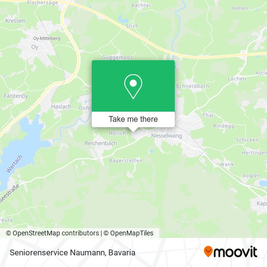 Seniorenservice Naumann map