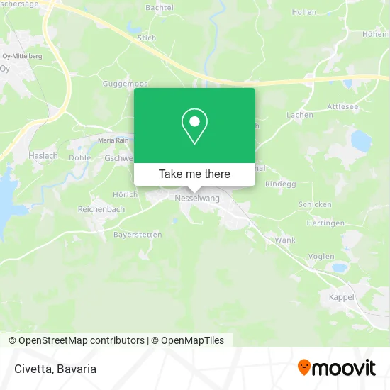 Карта Civetta