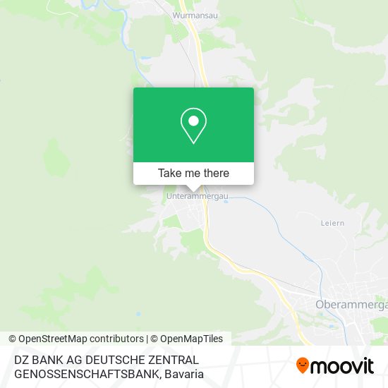 DZ BANK AG DEUTSCHE ZENTRAL GENOSSENSCHAFTSBANK map