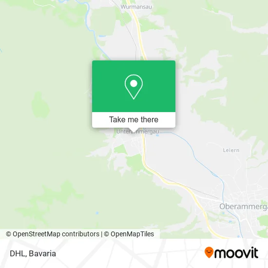 Карта DHL