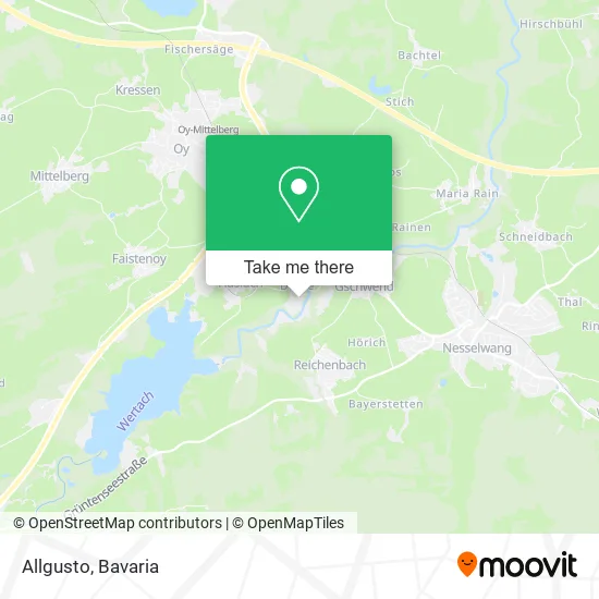 Карта Allgusto