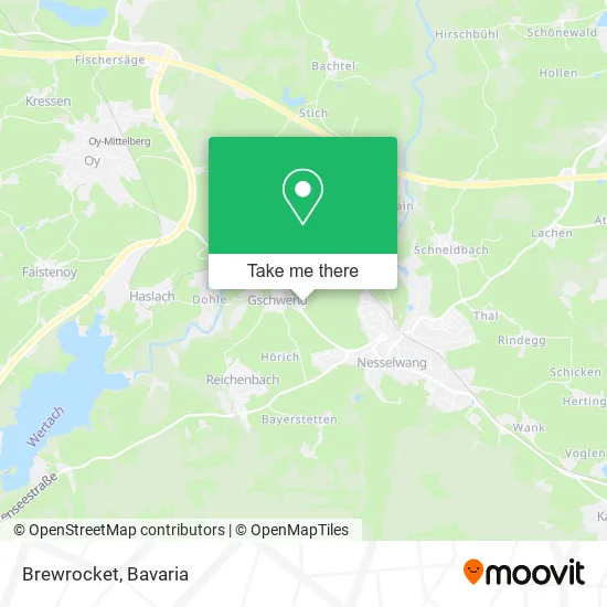 Карта Brewrocket