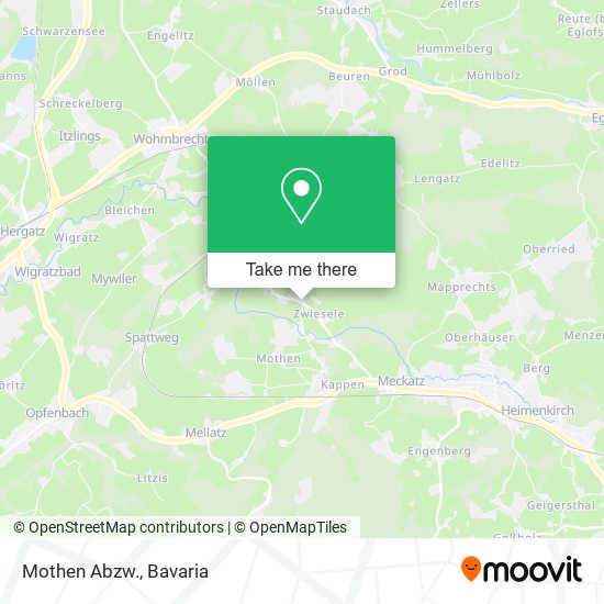 Mothen Abzw. map