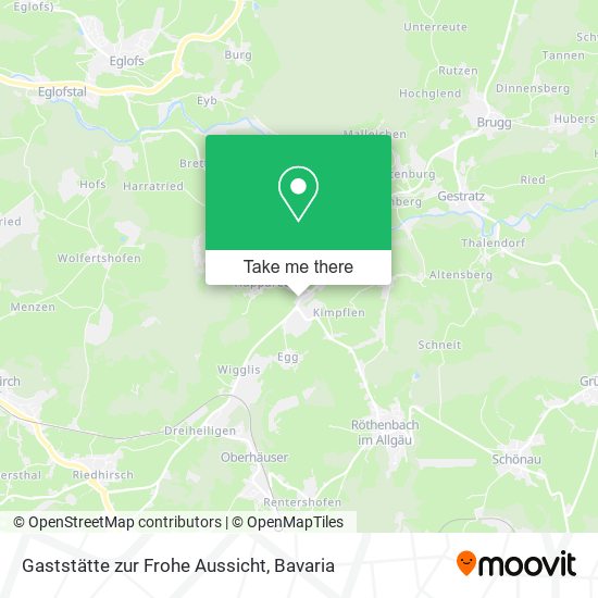 Gaststätte zur Frohe Aussicht map