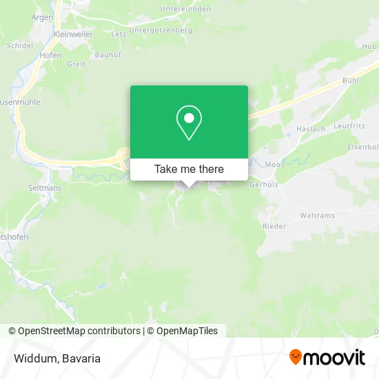 Карта Widdum