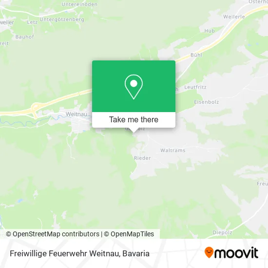 Карта Freiwillige Feuerwehr Weitnau