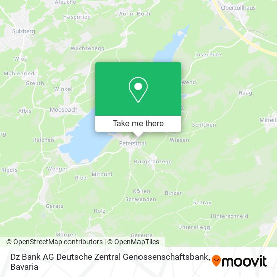 Dz Bank AG Deutsche Zentral Genossenschaftsbank map