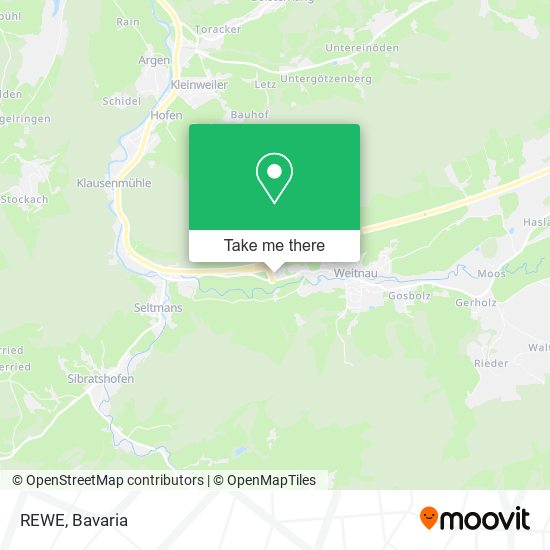 REWE map