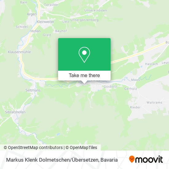 Markus Klenk Dolmetschen / Übersetzen map