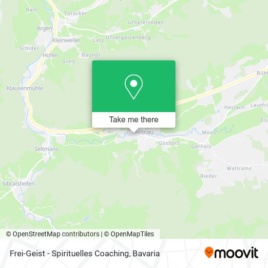 Frei-Geist - Spirituelles Coaching map