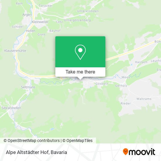 Карта Alpe Altstädter Hof