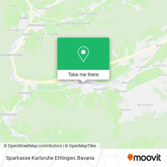 Карта Sparkasse Karlsruhe Ettlingen