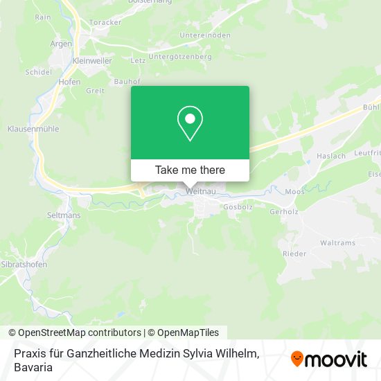 Praxis für Ganzheitliche Medizin Sylvia Wilhelm map