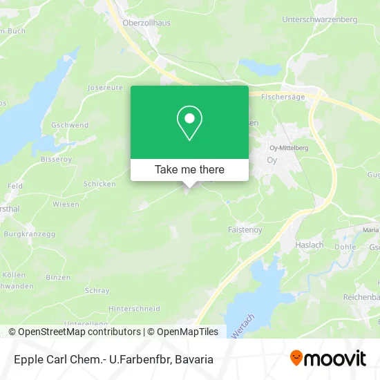 Карта Epple Carl Chem.- U.Farbenfbr