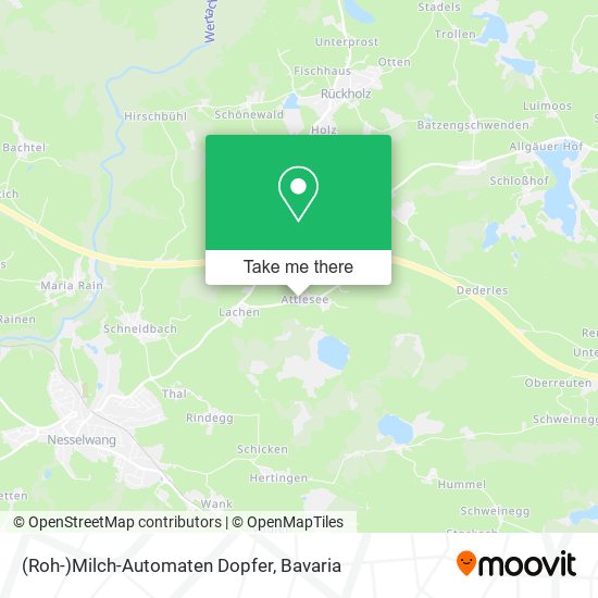 (Roh-)Milch-Automaten Dopfer map