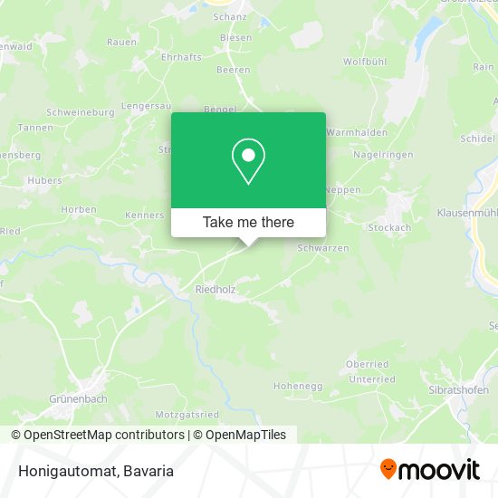 Карта Honigautomat