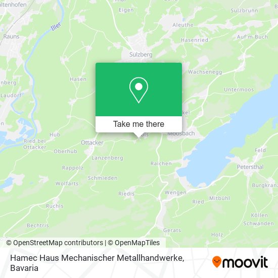 Hamec Haus Mechanischer Metallhandwerke map