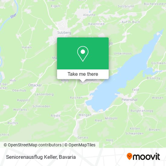 Seniorenausflug Keller map