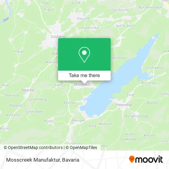Карта Mosscreek Manufaktur