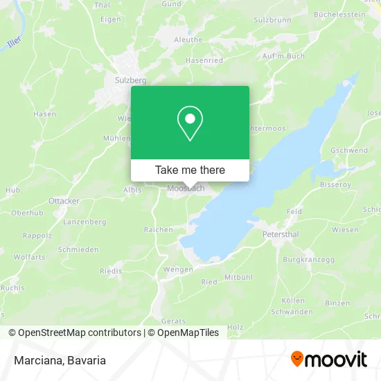 Карта Marciana
