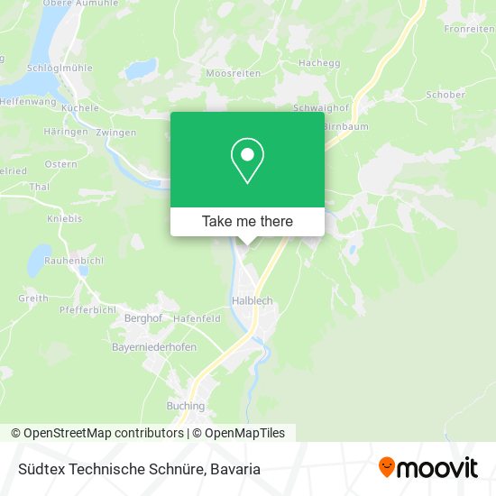 Südtex Technische Schnüre map