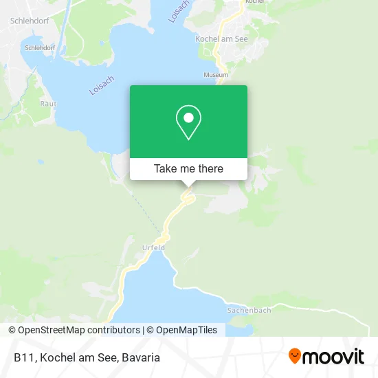 Карта B11, Kochel am See