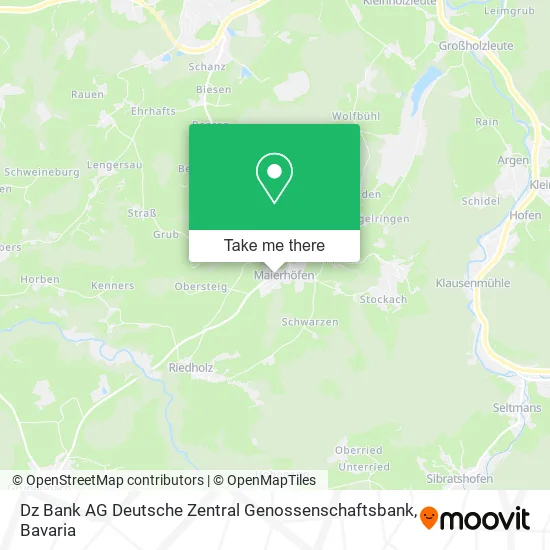 Карта Dz Bank AG Deutsche Zentral Genossenschaftsbank