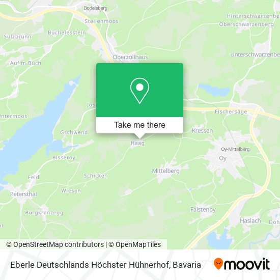 Eberle Deutschlands Höchster Hühnerhof map