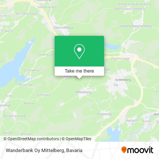 Wanderbank Oy Mittelberg map