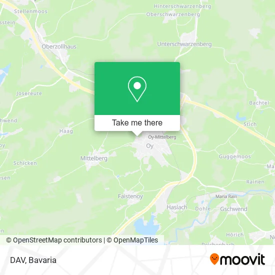 Карта DAV