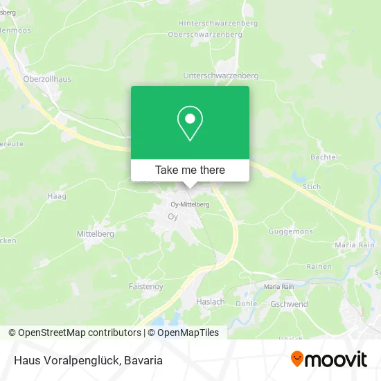 Карта Haus Voralpenglück