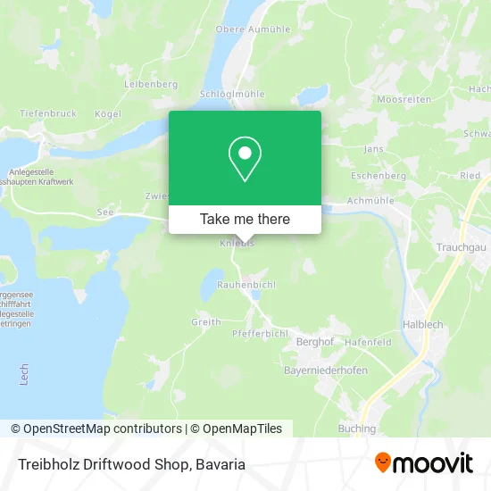 Карта Treibholz Driftwood Shop