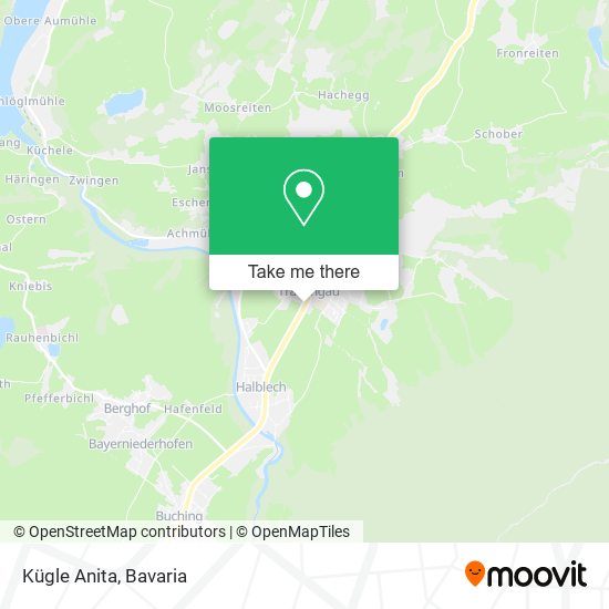 Kügle Anita map