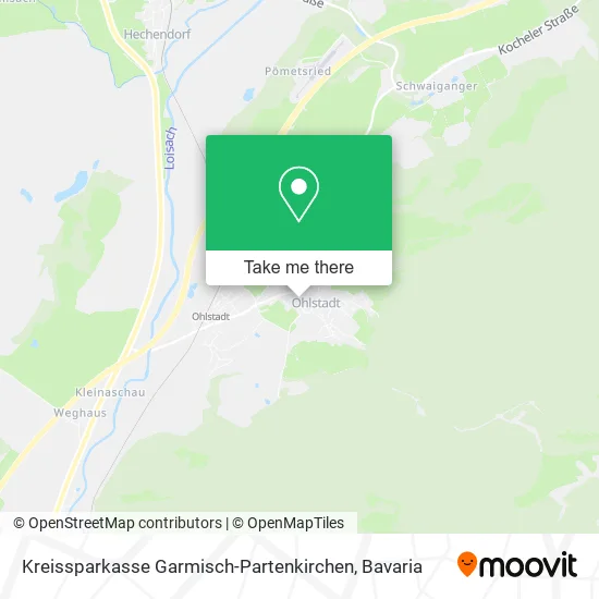 Kreissparkasse Garmisch-Partenkirchen map