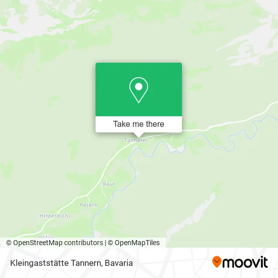 Карта Kleingaststätte Tannern