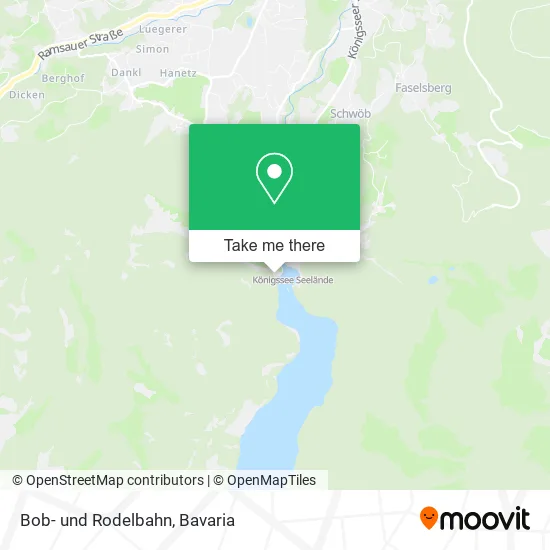 Карта Bob- und Rodelbahn