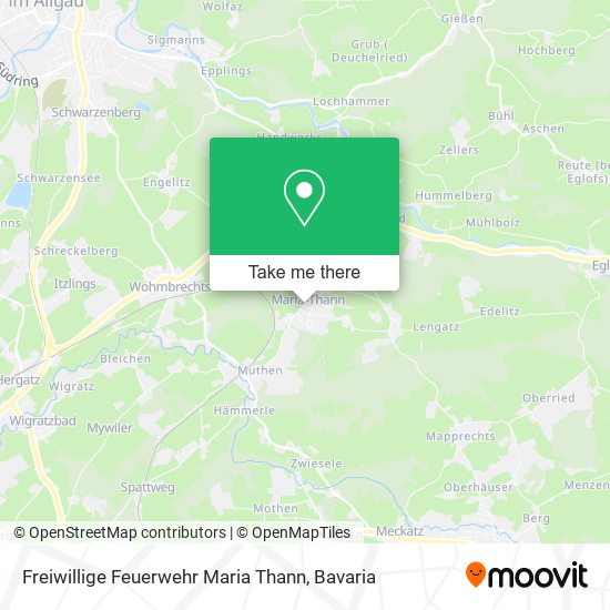 Freiwillige Feuerwehr Maria Thann map