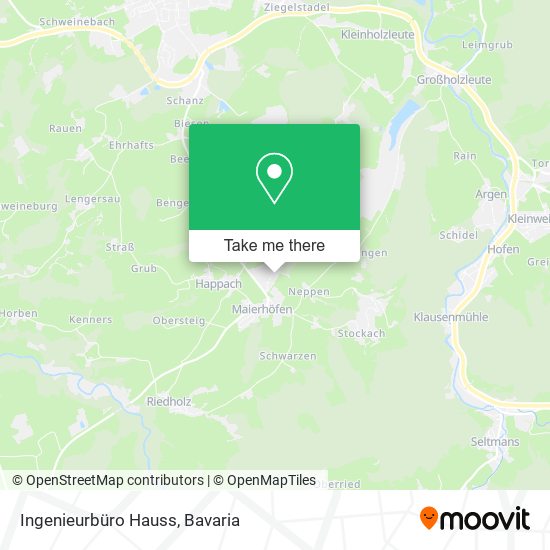Ingenieurbüro Hauss map