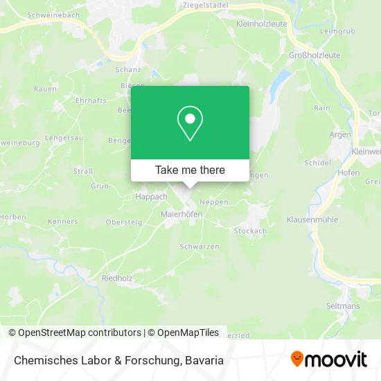 Карта Chemisches Labor & Forschung