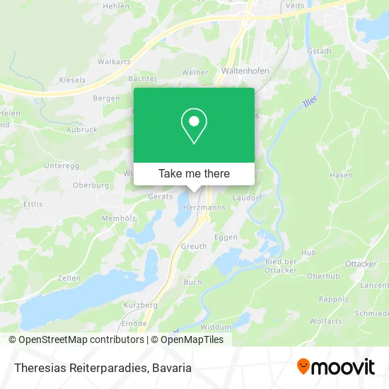 Карта Theresias Reiterparadies