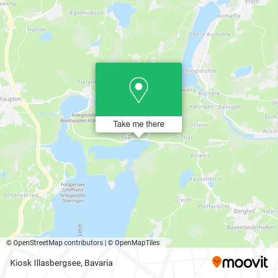 Карта Kiosk Illasbergsee