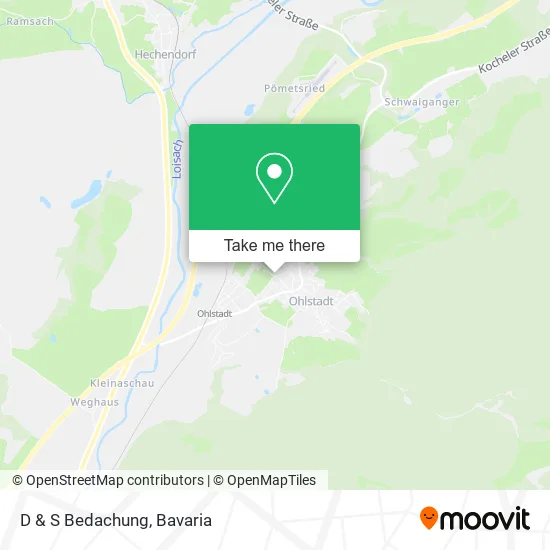 Карта D & S Bedachung