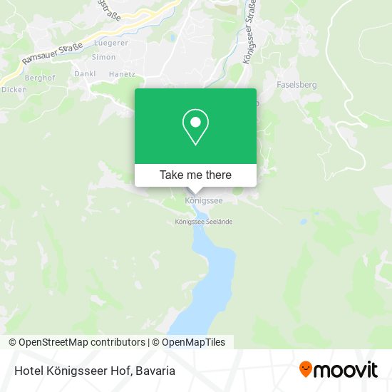 Hotel Königsseer Hof map