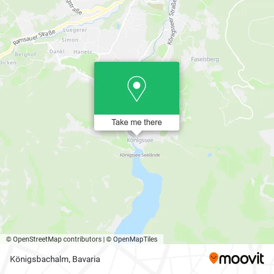Карта Königsbachalm