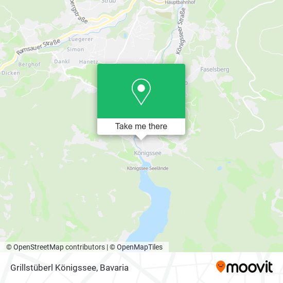 Grillstüberl Königssee map