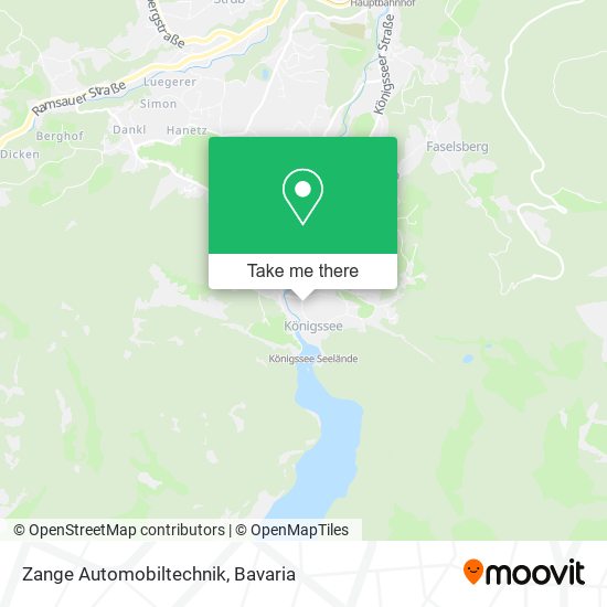 Карта Zange Automobiltechnik