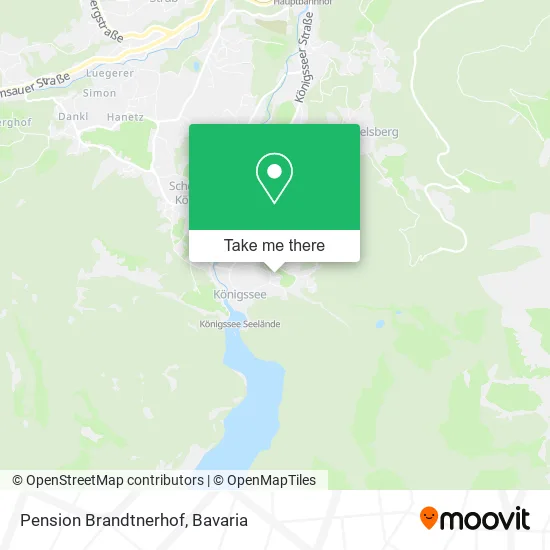 Pension Brandtnerhof map