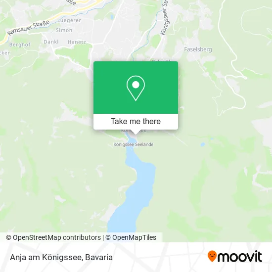 Anja am Königssee map