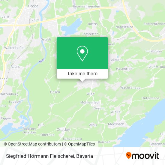 Siegfried Hörmann Fleischerei map
