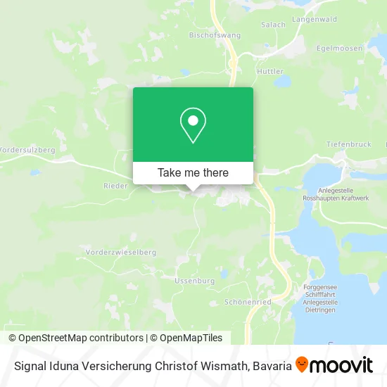 Карта Signal Iduna Versicherung Christof Wismath